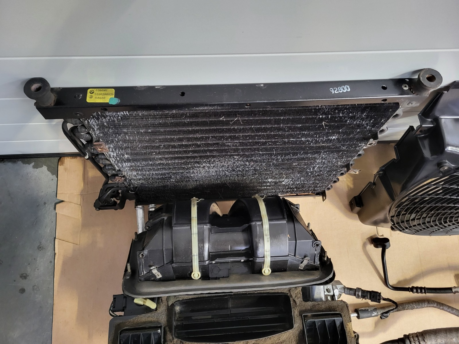 BMW Z3 Roadster Klimaanlage komplett zu nachrüsten Klima Kasten Leitung ABHOLUNG