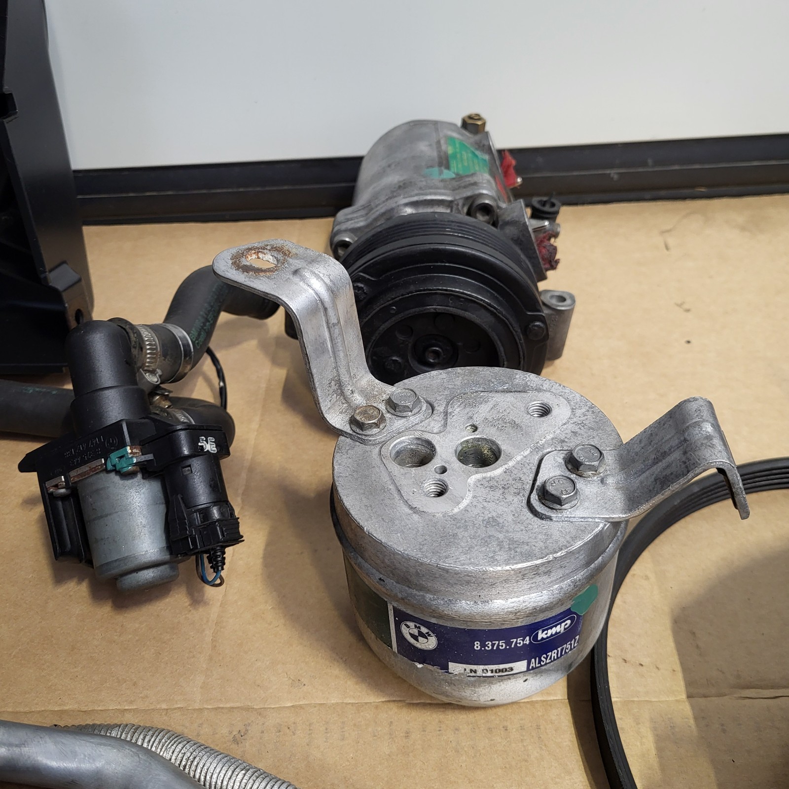 BMW Z3 Roadster Klimaanlage komplett zu nachrüsten Klima Kasten Leitung ABHOLUNG