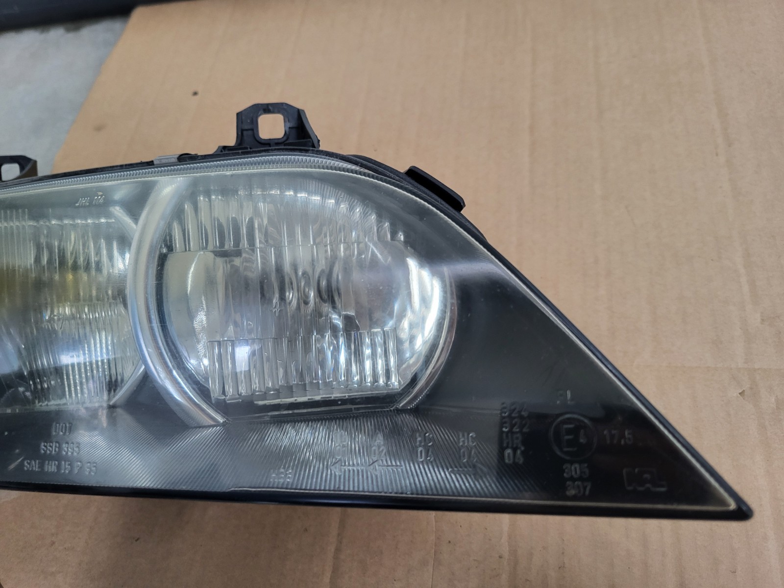 Front Scheinwerfer BMW Z3 english headlight Blinker Glas gelb RHD  RECHTS  LINKS