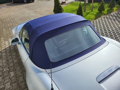 BMW Z3 Roadster Verdeck Stoff Dach blau mit Gestänge + Rahmen ABHOLUNG