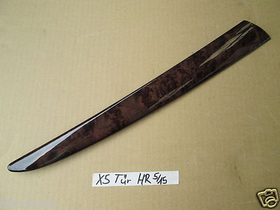 BMW X5 E53 Tür Leiste Holz / Interieur Zierleiste Edelholz HINTEN RECHTS