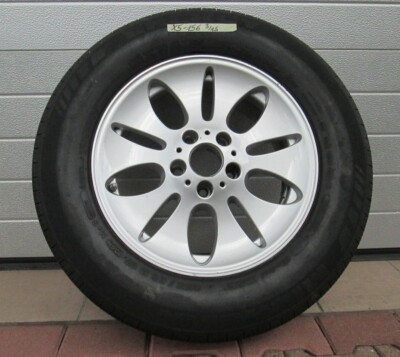 BMW X5 E53 Alufelge 7,5 J x 17 Leichtmetall 1096156 / Michelin M+S 235/65 R17