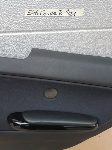 BMW E46 Coupe Innen Seiten Verkleidung hinten rechts 8224116 links 8224115