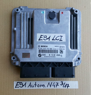BMW E90 E91 E92 E93 E87 Grundsteuergerät 184 PS N47 Motor Steuergerät 8518269 
