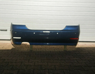 BMW 5er E60 Heckschürze blau Stoßstange Verkleidung Stoßfänger HINTEN ABHOLUNG 