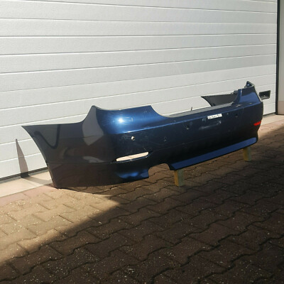 BMW 5er E60 Heckschürze blau Stoßstange Verkleidung Stoßfänger HINTEN ABHOLUNG 