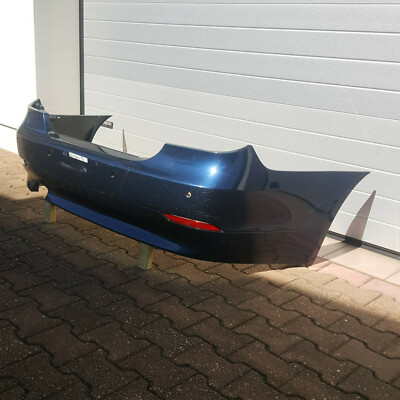 BMW 5er E60 Heckschürze blau Stoßstange Verkleidung Stoßfänger HINTEN ABHOLUNG 