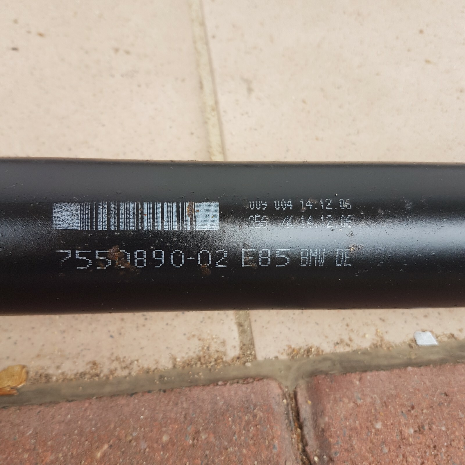 BMW Z4 E85  Gelenkwelle Schaltgetriebe  Kardanwelle 7550890 N46 Motor 2,0i