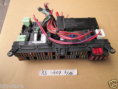 BMW X5 E53 Sicherungskasten 6907395 + Deckel 8380407 + Sicherungen