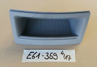 BMW E61 E60 Ablageschale Ablagefach 7066359 Verkleidung Mittelkonsole grau
