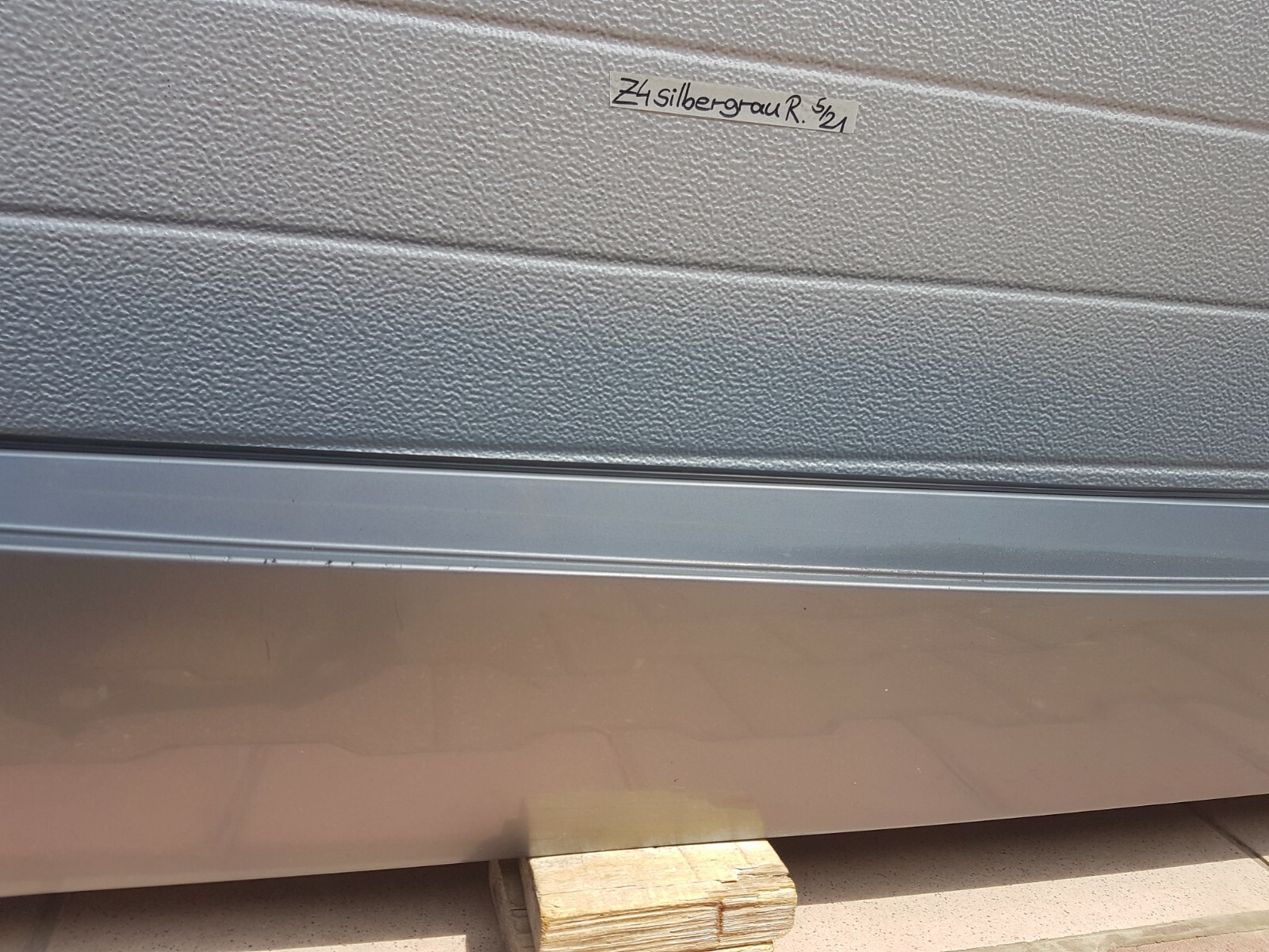 BMW Z4 E85 E86 Seiten Schweller Verkleidung silber grau A08 rechts ODER links