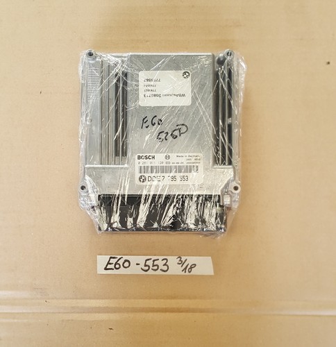 BMW E60 E61 Motor Steuergerät 7795587 Grundsteuergerät DDE Modul  7795553 M57  