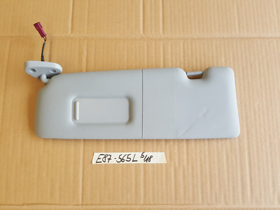 BMW E87 Sonnenblende grau beleuchtet Sonnenschutz Blende Fahrer Seite LINKS