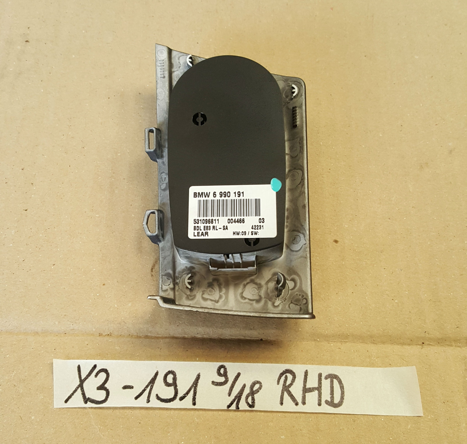 BMW X3  Bedieneinheit Licht Schalter 6990191 RHD right hand drive light switch