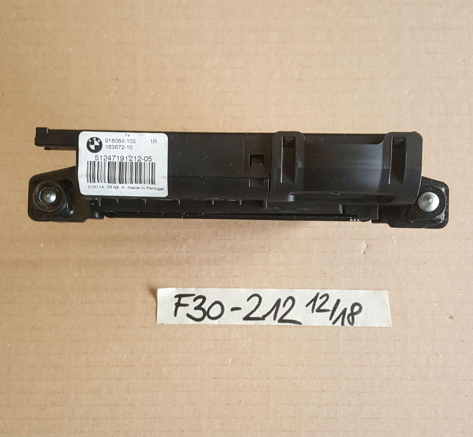 BMW F30 F35 F80 F32 F82 F10 F18 F12 F13 Heckklappenschloss Heckklappe 7191212