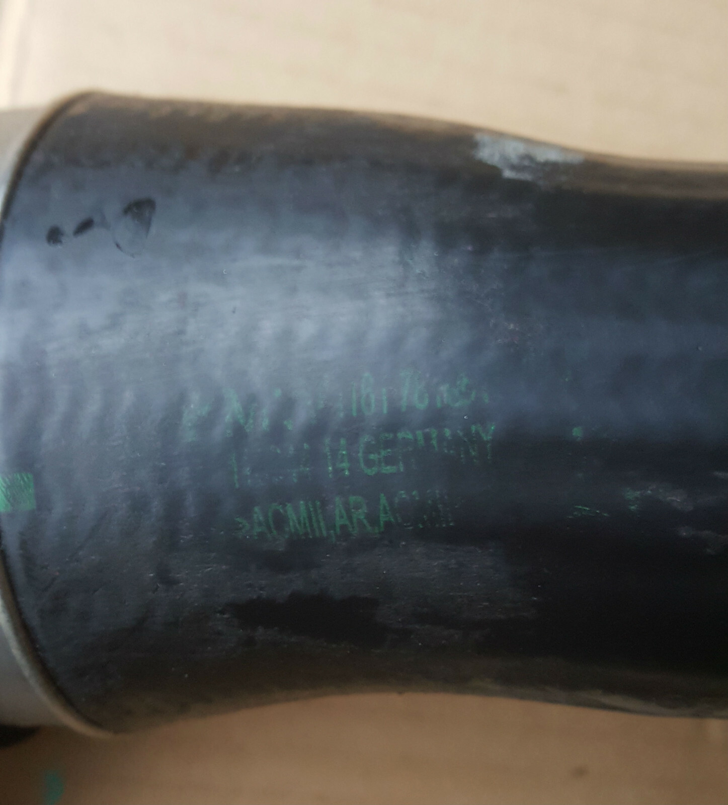 BMW F20 F21 F22  F30 F31  Ladeluftleitung vom Turbolader zum Ladeluftkühler