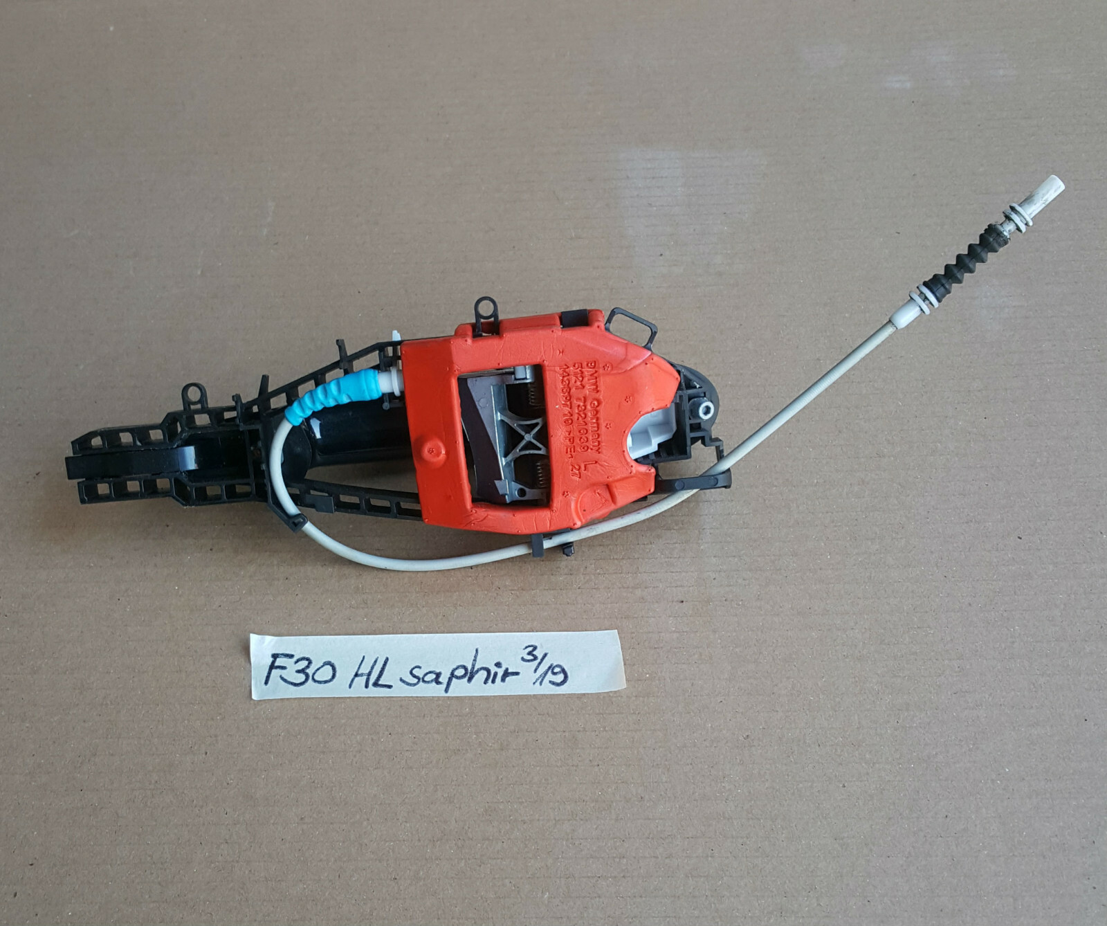 BMW F30 F31 F34 F35 F80 Tür Griff HINTEN LINKS black saphir schwarz