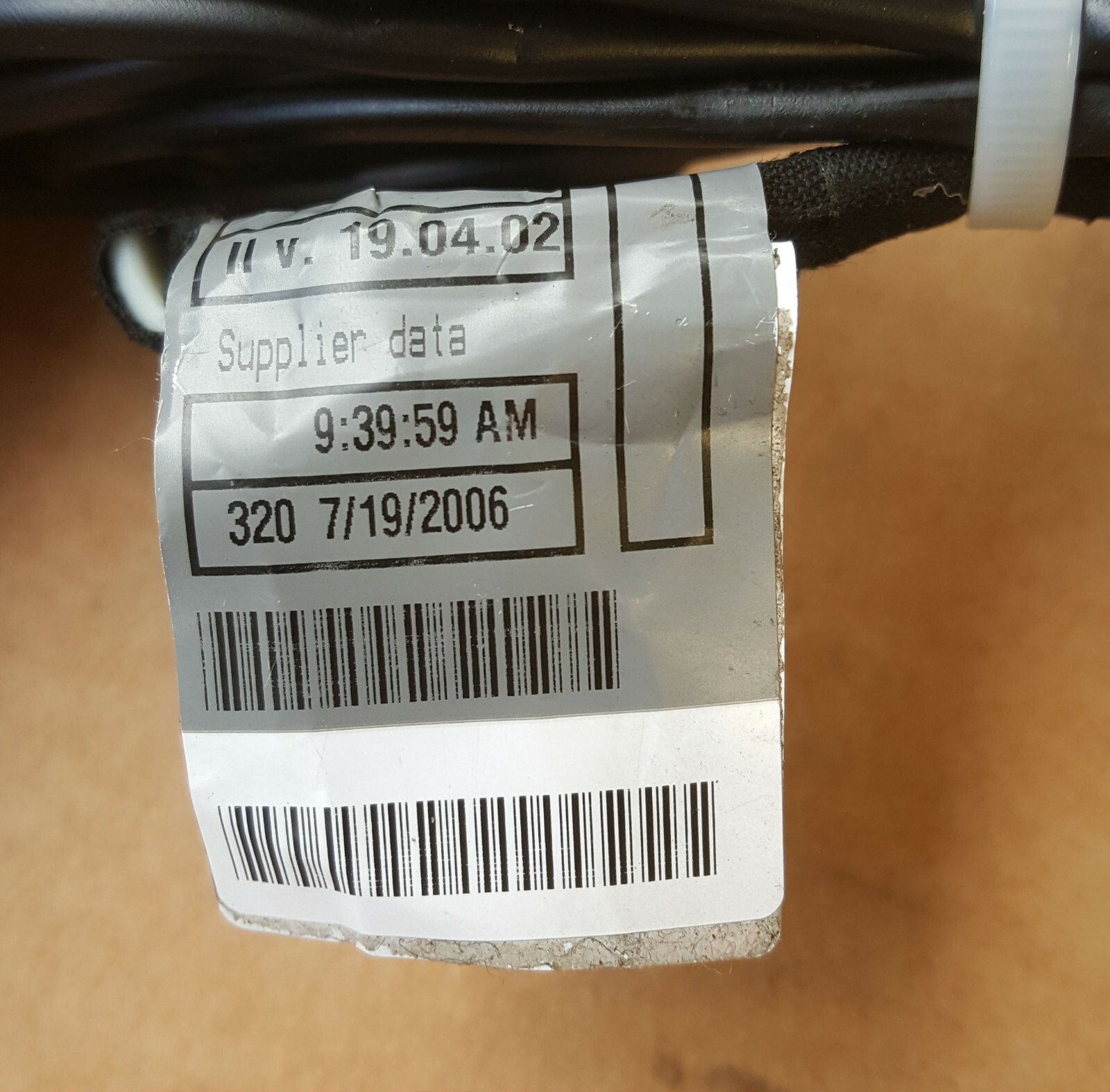 BMW Z4 E85 Kabel für Heckscheibe Kabelbaum Heizung Scheibe HINTEN 6120764 