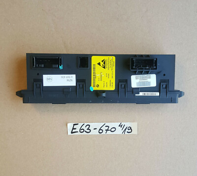BMW 6er E63 E64 Schaltzentrum DTC Modul PDC Park Schalter Leiste 6956670