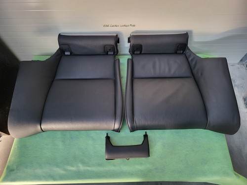 BMW E92 Coupe Rückbank Unterteil Leder schwarz Rücksitz Bank Unten ABHOLUNG 