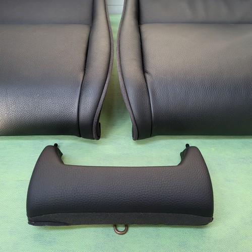 BMW E92 Coupe Rückbank Unterteil Leder schwarz Rücksitz Bank Unten ABHOLUNG 