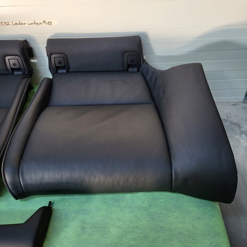 BMW E92 Coupe Rückbank Unterteil Leder schwarz Rücksitz Bank Unten ABHOLUNG 