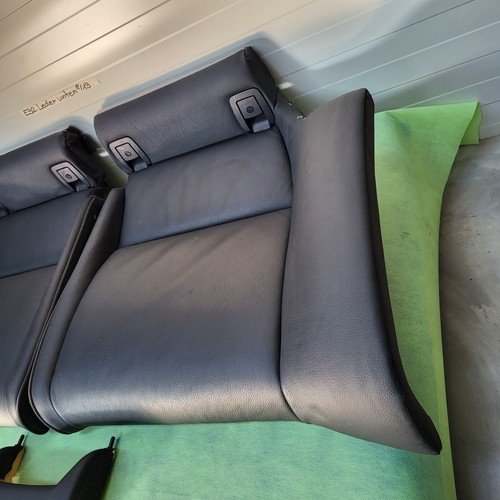 BMW E92 Coupe Rückbank Unterteil Leder schwarz Rücksitz Bank Unten ABHOLUNG 