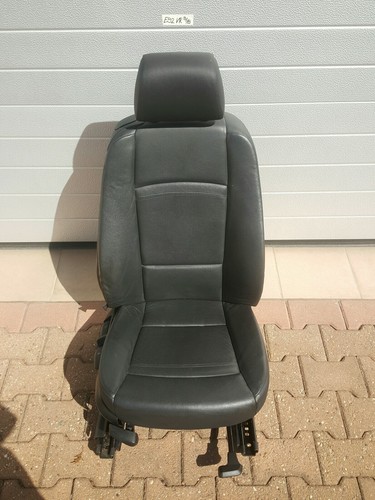 BMW E92 E93 Beifahrer Sitz Leder Dakota schwarz Gestell + Schiene + Airbag