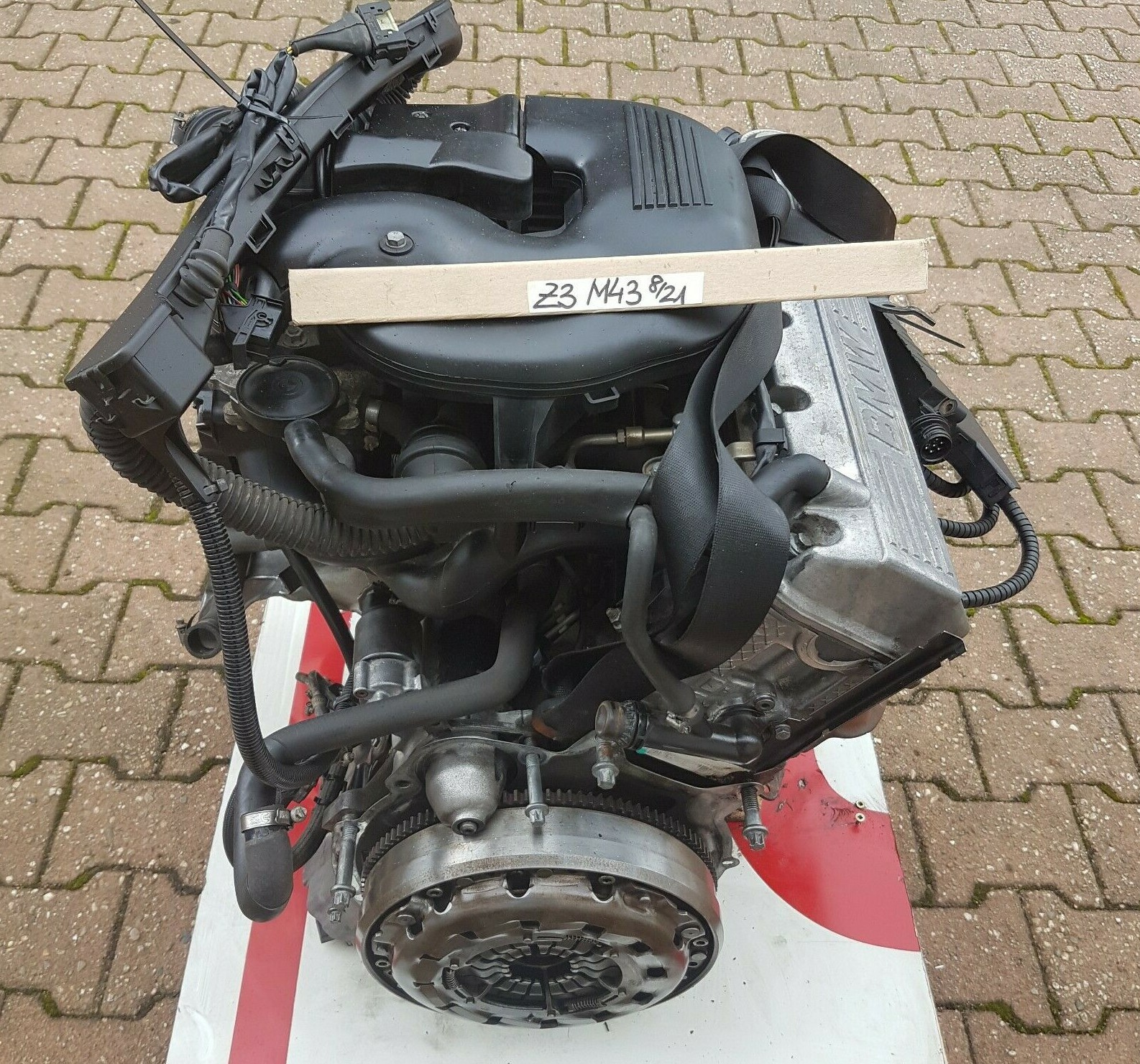 BMW E36 Z3 Roadster Motor Engine 1,9 Liter M43 Triebwerk 118 PS 123 TKM ABHOLUNG