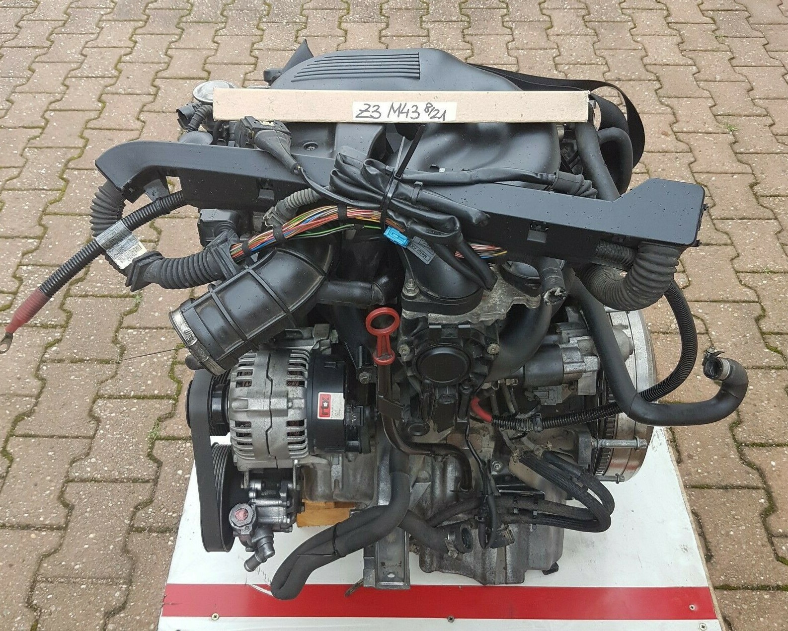 BMW E36 Z3 Roadster Motor Engine 1,9 Liter M43 Triebwerk 118 PS 123 TKM ABHOLUNG