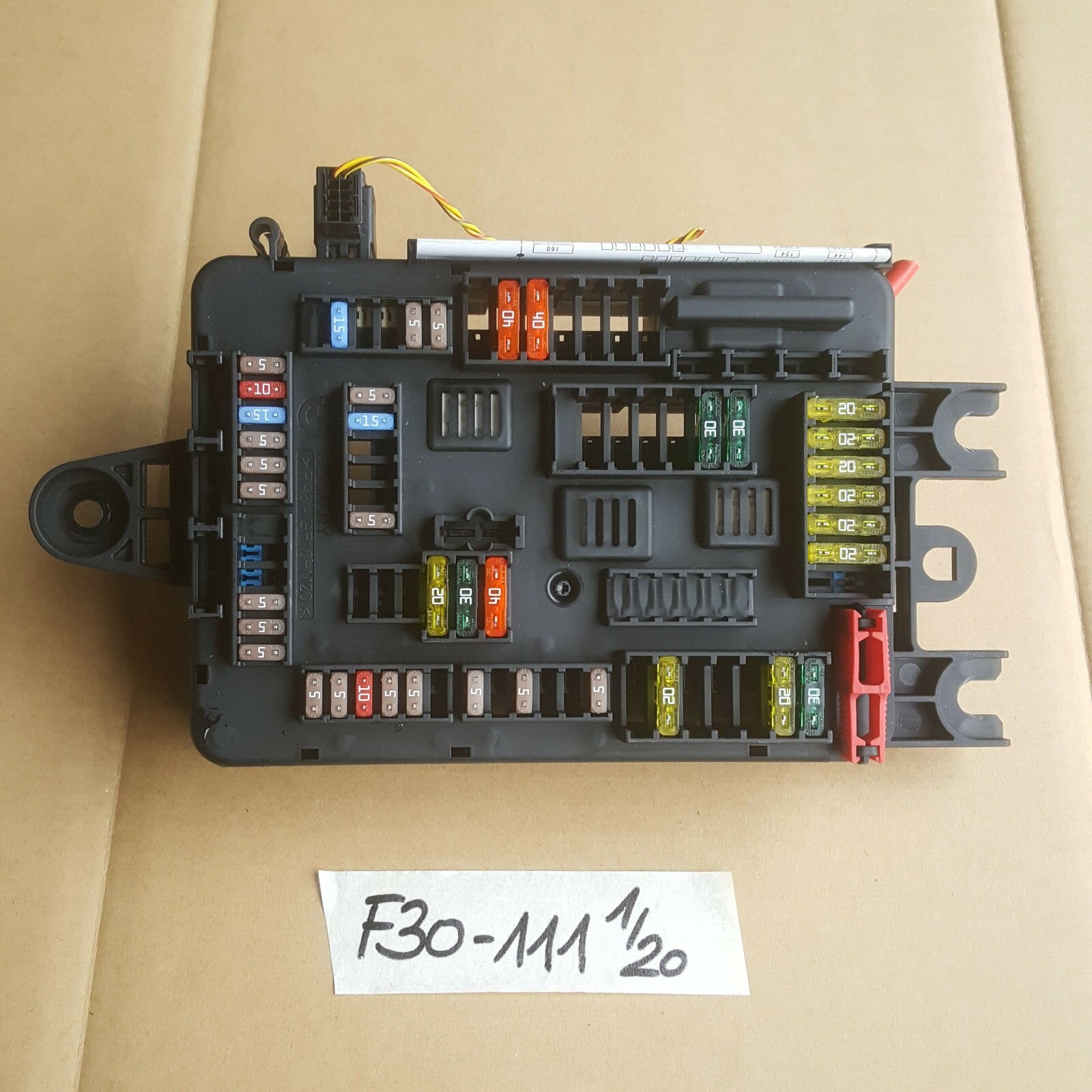 BMW F31 F30 F20 F21 Steuergerät Sicherungskasten Stromverteiler 9261111
