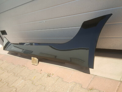 BMW Z4 E85 Seiten Schweller Leiste Verkleidung LINKS saphir schwarz metallic 475