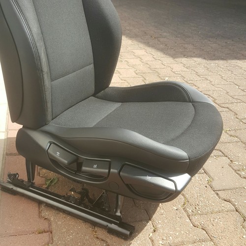 BMW Z4 E85 Fahrer ODER Beifahrer Sitz Stoff Anthrazit ABHOLUNG