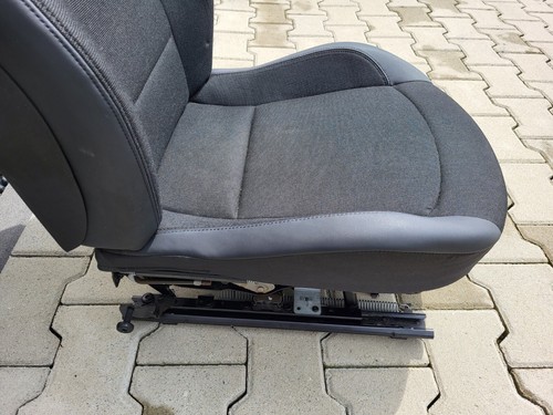 BMW Z4 E85 Fahrer ODER Beifahrer Sitz Stoff Anthrazit ABHOLUNG