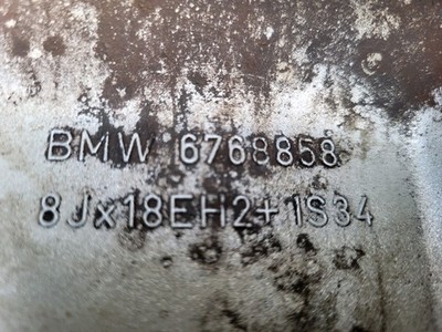 BMW E90 E91 E92 F30 F31 Alufelge 6768858  8 J x 18 Zoll + Reifen ABHOLUNG 