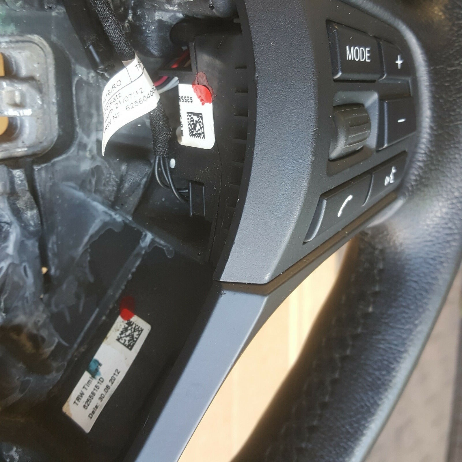 BMW F20 F21 F30 F34 F35 F32 F33 MFL Leder Sport Lenkrad Multifunktion Lenker 