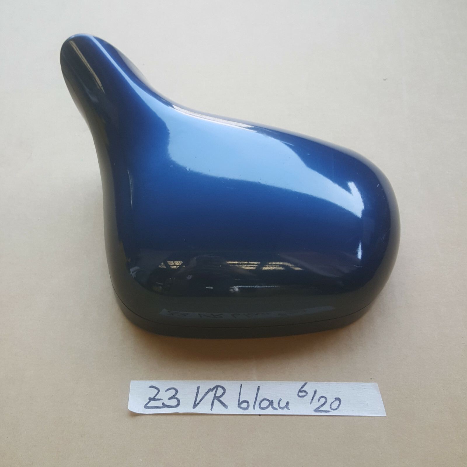 BMW Z3 Roadster Seiten Außen Spiegel Kappe + Motor RECHTS Topas blau  364