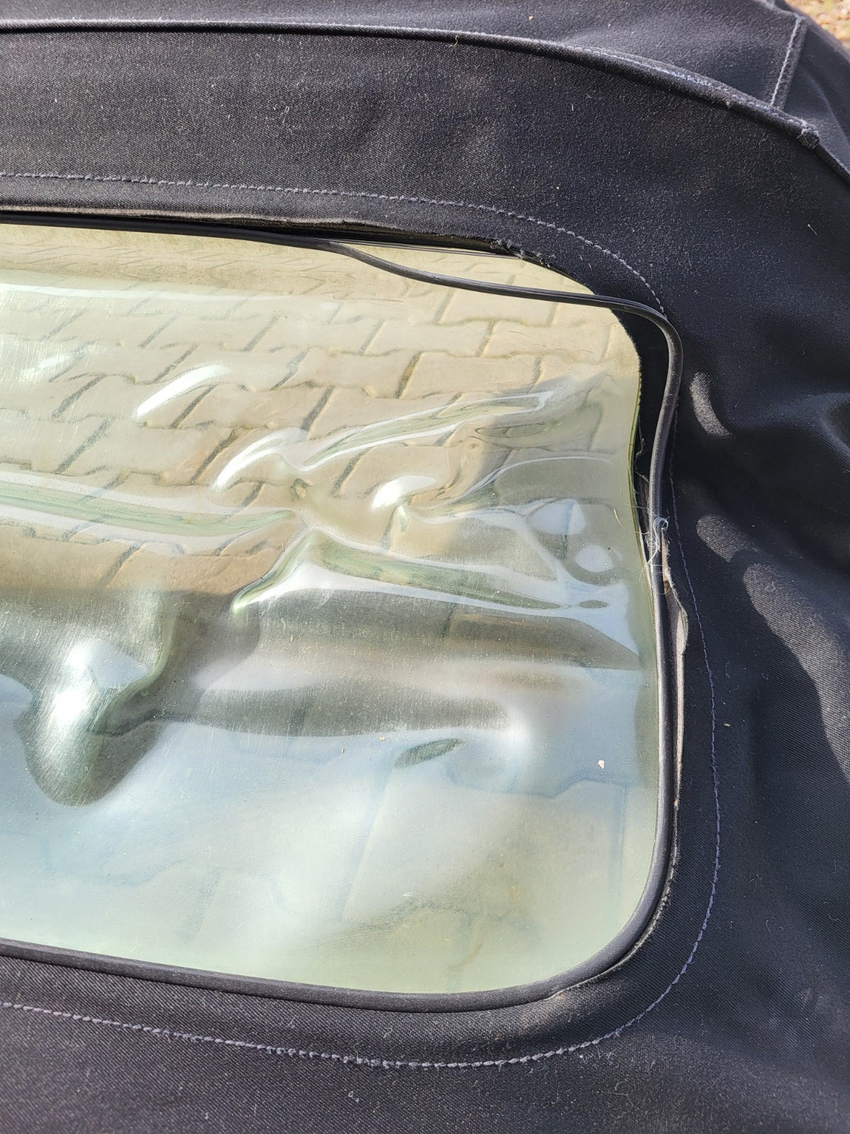 BMW Z3 Roadster Verdeck Dach  Gestänge Rahmen kleines Loch im Stoff ABHOLUNG