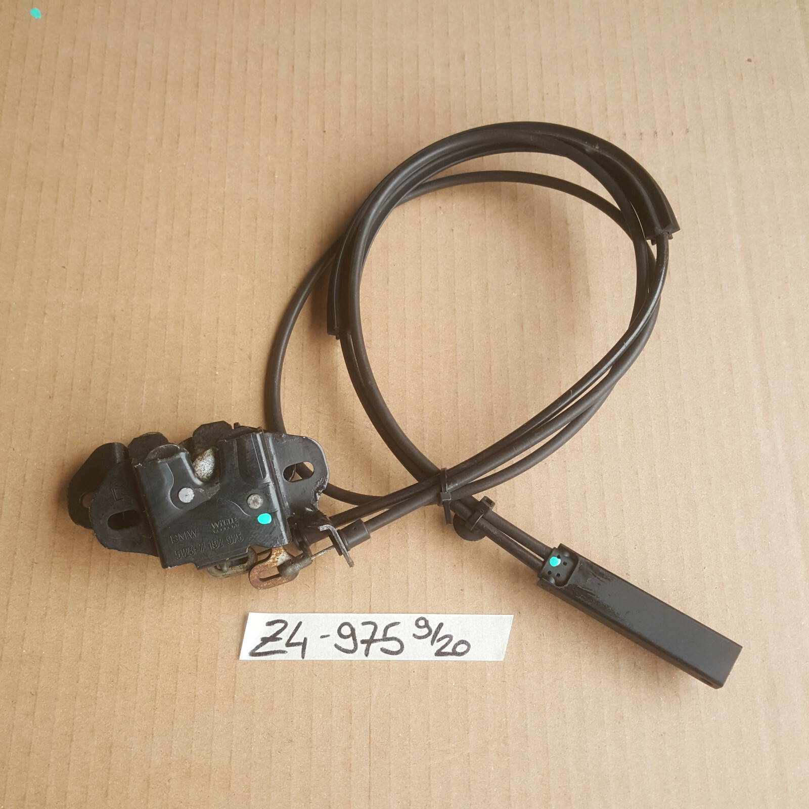 BMW Z4 E85 E86 Verriegelung Motorhaube Haubenschloss 7192975 Schloss Frontklappe