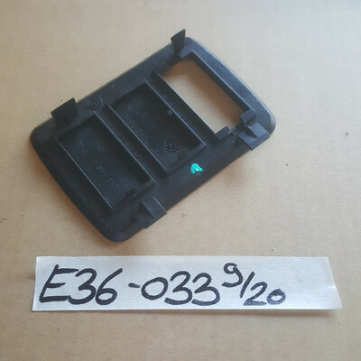 BMW E36 Blende Schalter Rahmen 8146033 mit 2 Blindstopfen