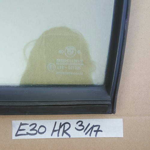 BMW E30 Touring Seiten Scheibe Beifhrer Tür Fenster Glas HINTEN RECHTS