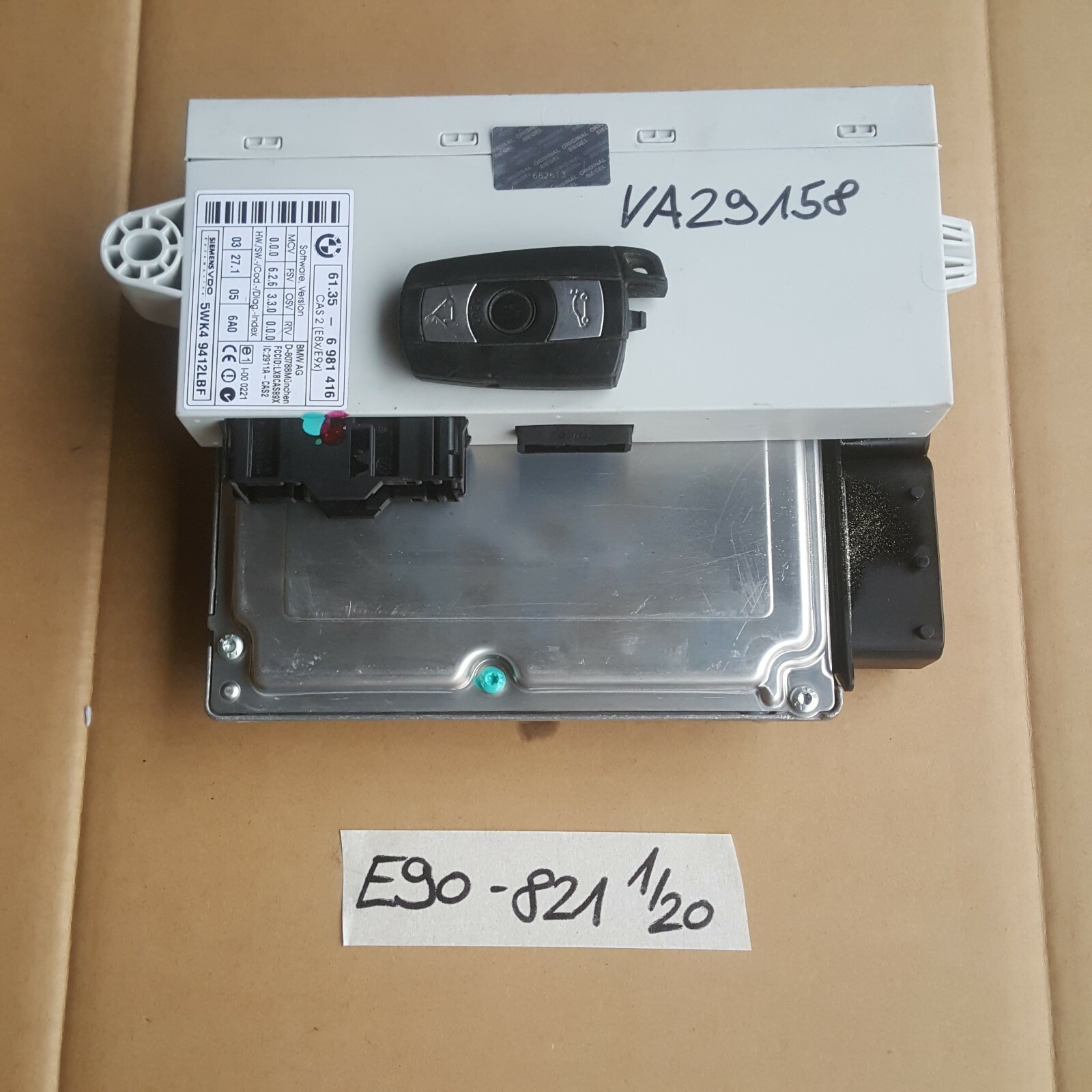 BMW E90 E91 E92 E87 MotorSteuergerät 163 PS  320 Diesel 7800821 M47  EWS Modul