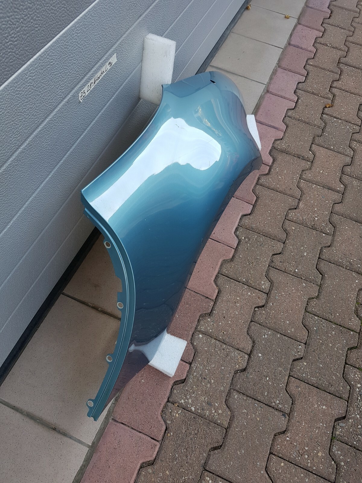 BMW Z3 Roadster Kotflügel HINTEN LINKS Seitenwand breit Atlanta blau ABHOLUNG 