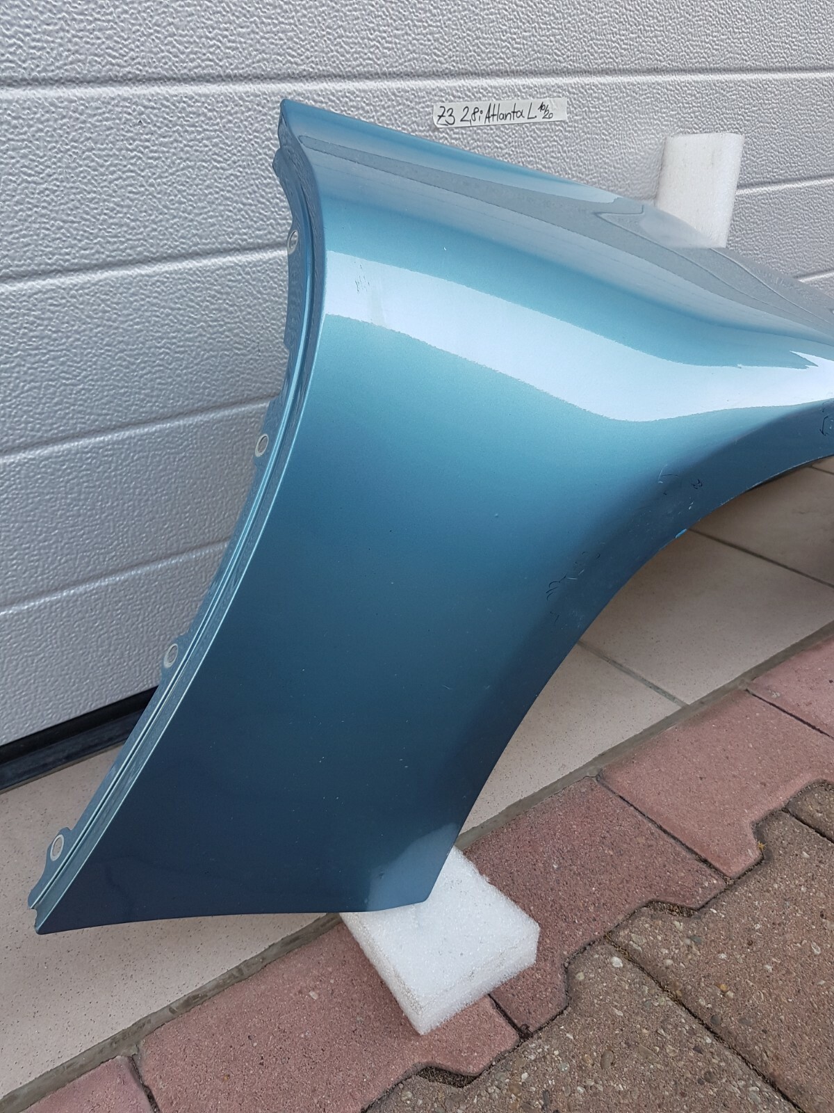 BMW Z3 Roadster Kotflügel HINTEN LINKS Seitenwand breit Atlanta blau ABHOLUNG 