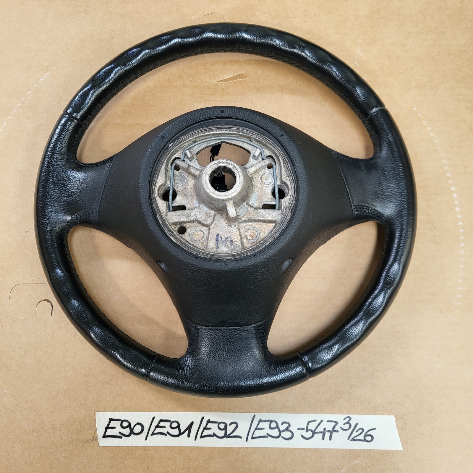 BMW E90 E91 E92 E93 E81 E82 E87 MFL Lenkrad  Multifunktion Leder Lenker 6764547