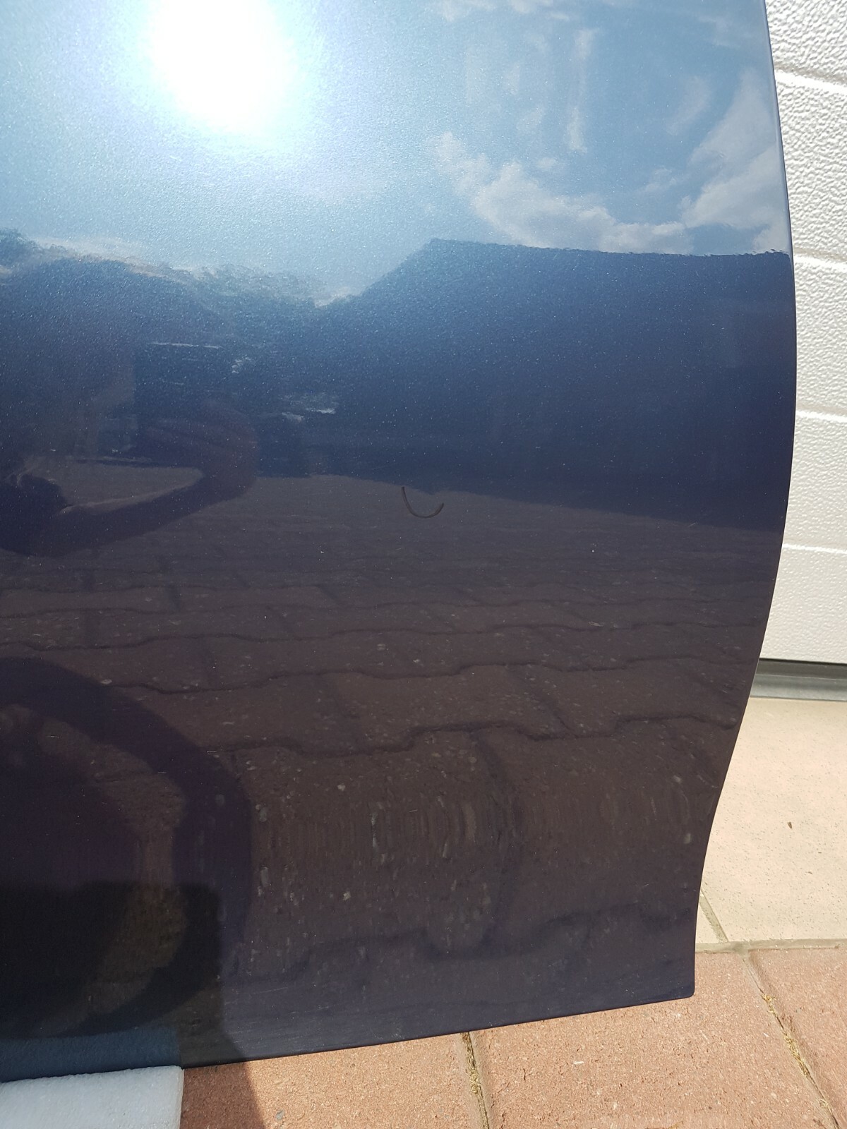 BMW Z4 E85 E86 Beifahrer Tür RECHTS Toledo blau Metallic ABHOLUNG 