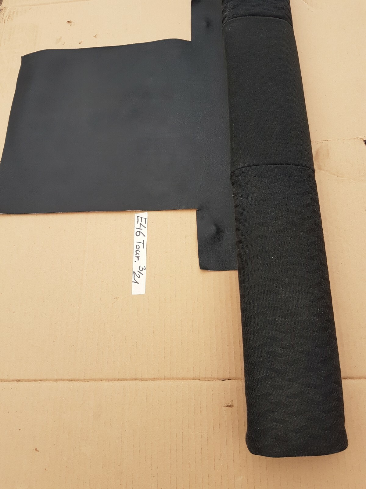 BMW E46 Rücksitzbank Polster Rücksitz Rückbank Unterteil Raute anthrazit 8099839