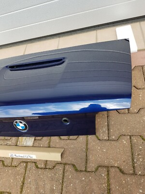 BMW Z3 Roadster Heckdeckel Heckklappe Kofferraum Deckel Klappe Montreal blau 