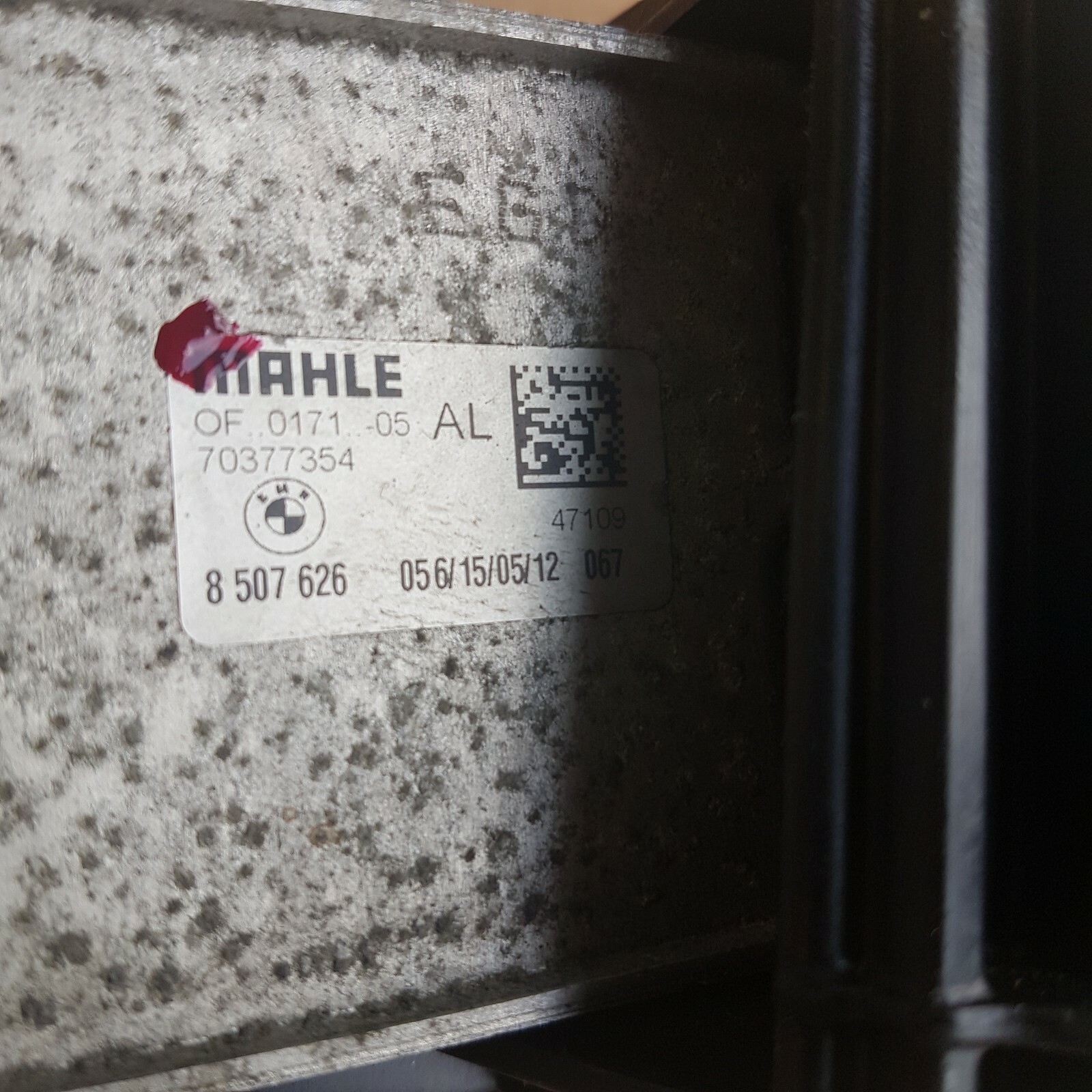 BMW F20 F21 F30 F31 F34 F32 F33 F36  Ölkühler + Wärmetauscher 8507626