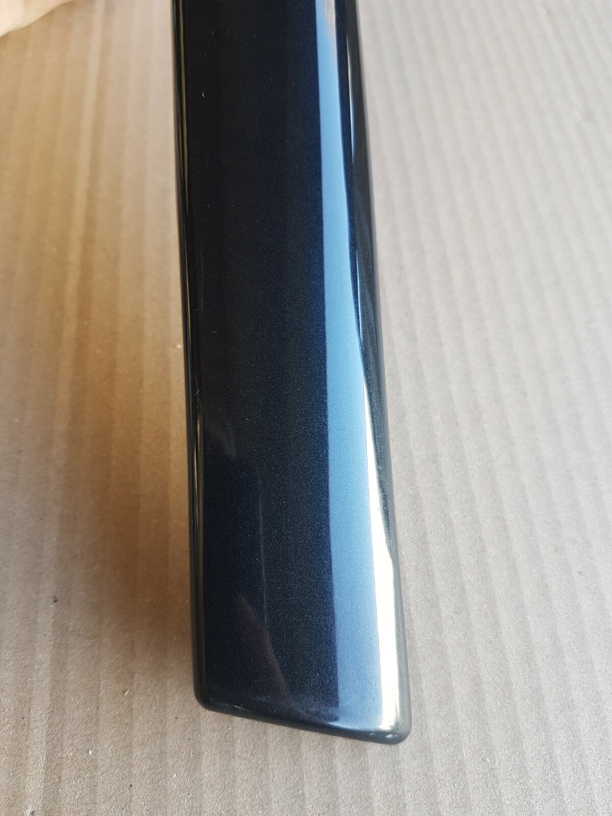 BMW E46 Limo Holz Tür Leiste innen VORNE LINKS Verkleidung schwarz 8200725